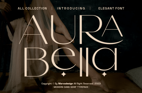 Aura Bella: The Elegant Sans Serif Font for Modern Brand Identity
