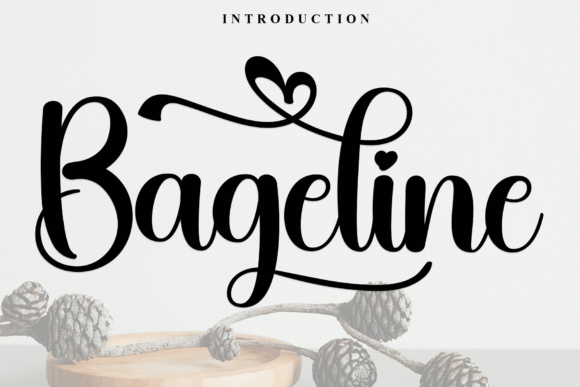 Bageline Font Review: A Delicate Handwritten Typeface for Modern Branding