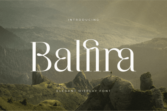 Balfira Typeface: Elevating Handmade Brand Identity