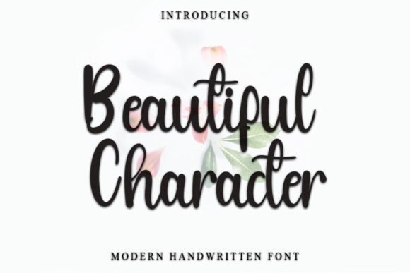 Beautiful Character: The Perfect Handwritten Typeface for Makers