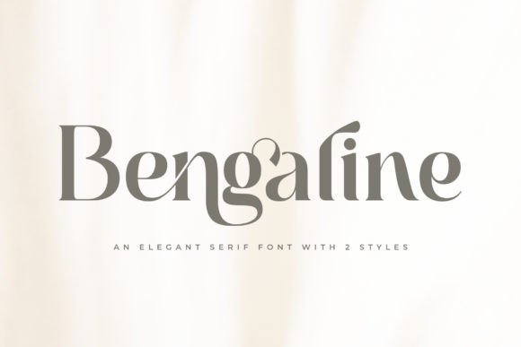 Bengaline: A Serif Typeface for Editorial Elegance