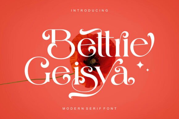 Bettriegeisya: A Luxurious Serif Typeface for Editorial Design