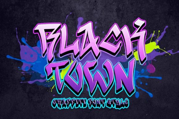 Black Town: The Bold Typeface That Elevates Small Business Branding