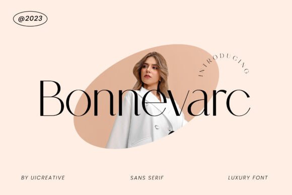 Bonnevarc: The Elegant Sans Serif Font for Clearer Campaign Visuals