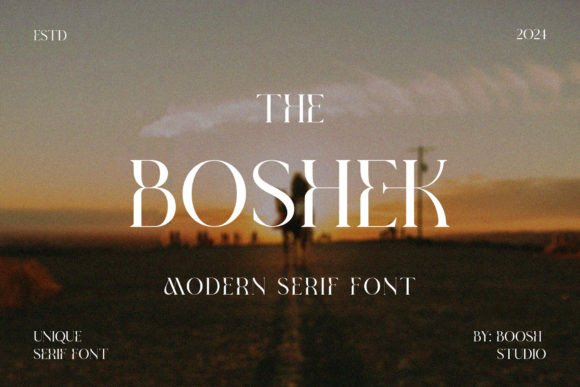 Boshek Typeface Review: Elegant Serif for Web Design