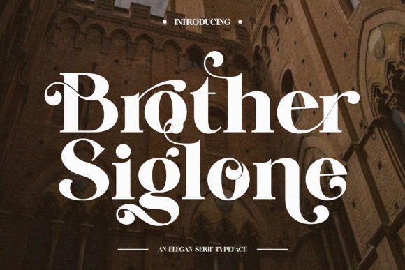 Brother Siglone: A Minimalist Serif for Modern Brand Identity