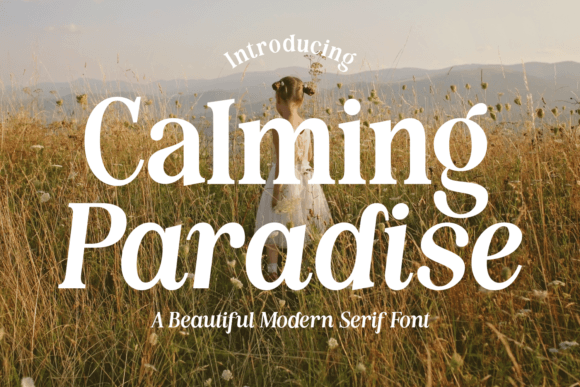 Calming Paradise Font Review