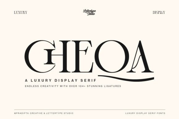 Cheqa Typeface Review: Elevating Campaign Visuals with Classic Elegance
