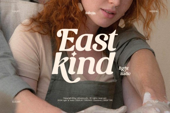 East Kind: The Serif Typeface for Elevated Handmade Branding