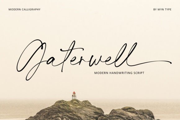 Gaterwell: The Handwritten Typeface That Elevates Digital Branding