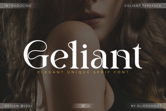 Geliant Serif: Elevating Handmade Brand Identity and Product Design