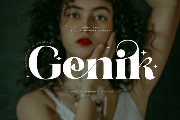 Genik Typeface Review: Elegant Serif for Boutique Branding