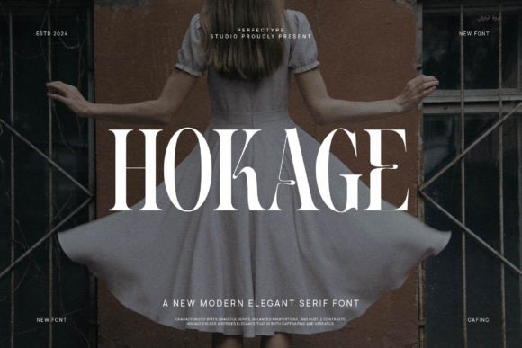 Hokage: A Sophisticated Serif for Handmade Branding