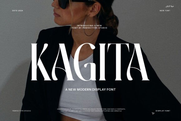 Kagita Typeface Review: Elevating Campaign Visuals with Elegant Serif Design
