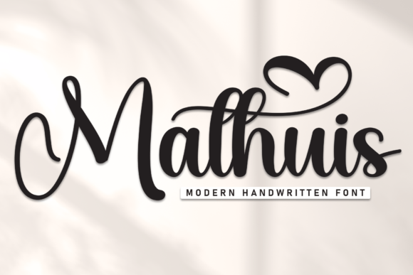 Mathuis: The Handwritten Typeface That Elevates Small Business Branding