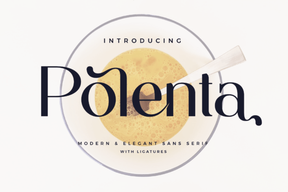 Polenta Font: The Minimalist Typeface for Handmade Creators