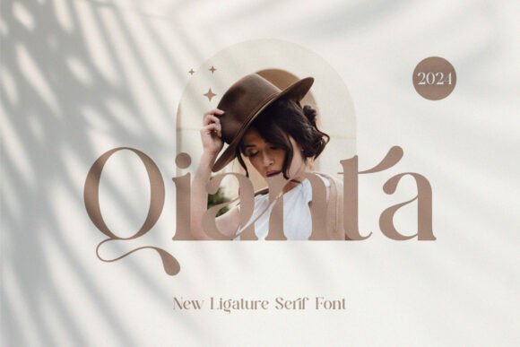 Qianta: The Elegant Serif Typeface for Polished Brand Identity