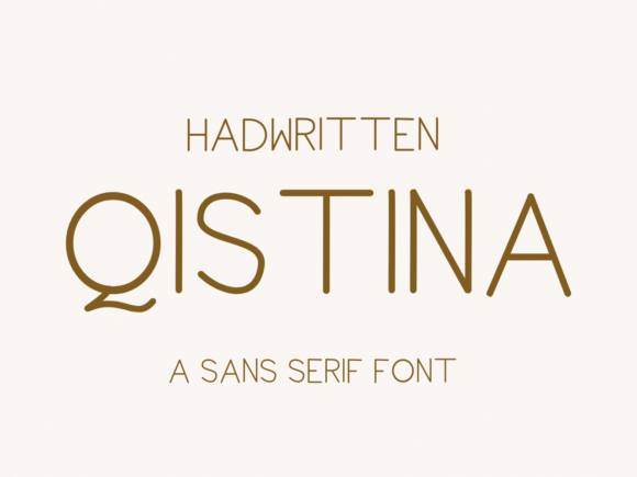Qistina: A Refined Sans Serif for Editorial Clarity