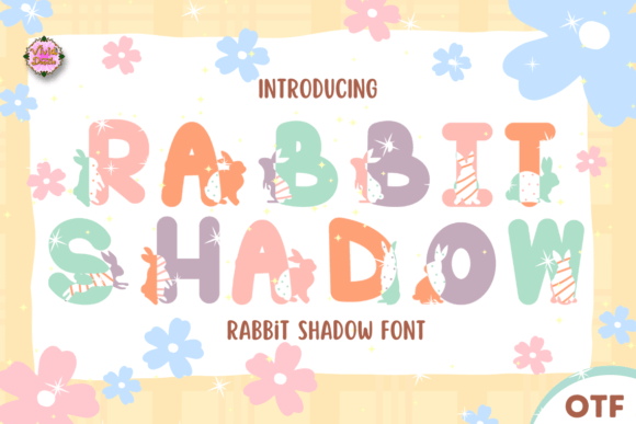 Rabbit Shadow Typeface: A Whimsical Display Font for Digital Branding