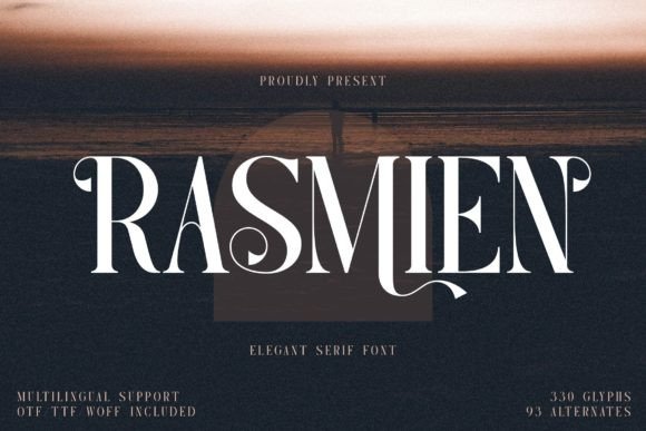 Rasmien: The Elegant Serif Font for Polished Brand Identity