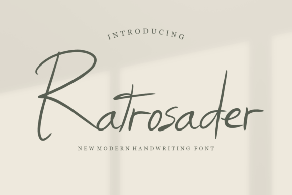 Ratrosader: The Elegant Script Font for Modern Web Design