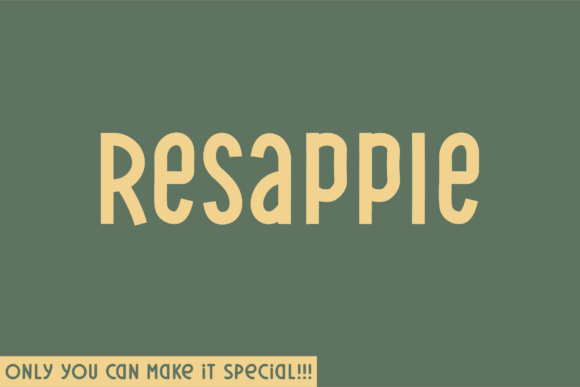 Resapple Typeface Review: Organic Sans Serif for Editorial Design