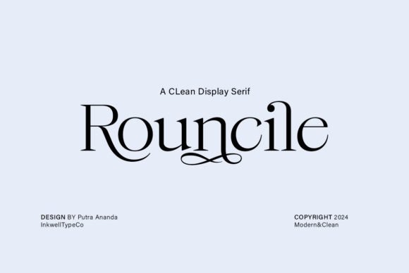 Rouncile Typeface Review: Elevating Campaign Visuals with Classic Elegance