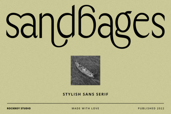 Sandbages: The Elegant Sans Serif Font for Handmade Brands