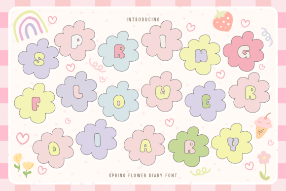 Spring Flower Diary Typeface Review: Elevating Brand Identity