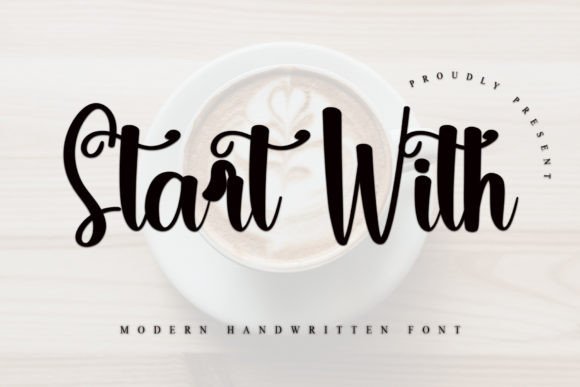 Start With: The Handwritten Typeface That Elevates Editorial Design