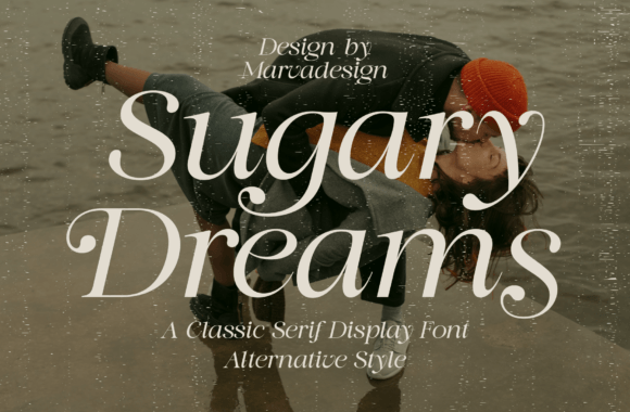 Sugary Dreams: The Elegant Serif Typeface for Boutique Branding