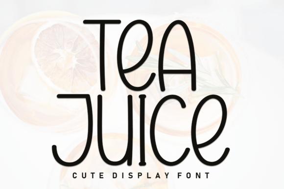 Tea Juice Typeface: Elevating Digital Brand Identity