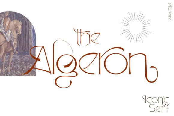 The Algeron: A Premium Serif Font for Editorial Design