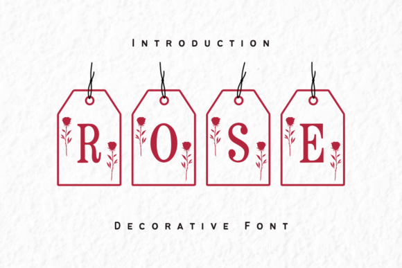 Valentine Rose Card Typeface Review: A Romantic Display Font for Branding