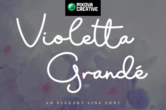 Violetta Grande: A Premium Script Font for Editorial Design